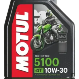 Óleo Motul 5100 10W30 Semi-Sintético – Tecnologia Ester, Proteção e Performance 1lt