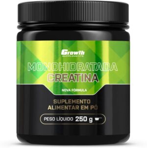 Growth Supplements - Creatina Monohidratada 250g - Growth Supplements - Sem sabor, em pó