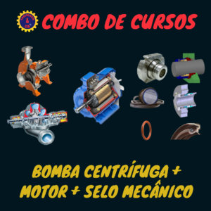 Combo de Cursos Bomba Centrífuga + Motor + Selo