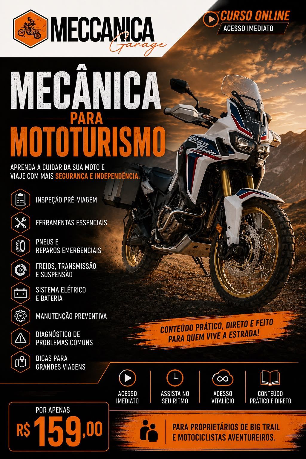 Mecânica para Mototurismo